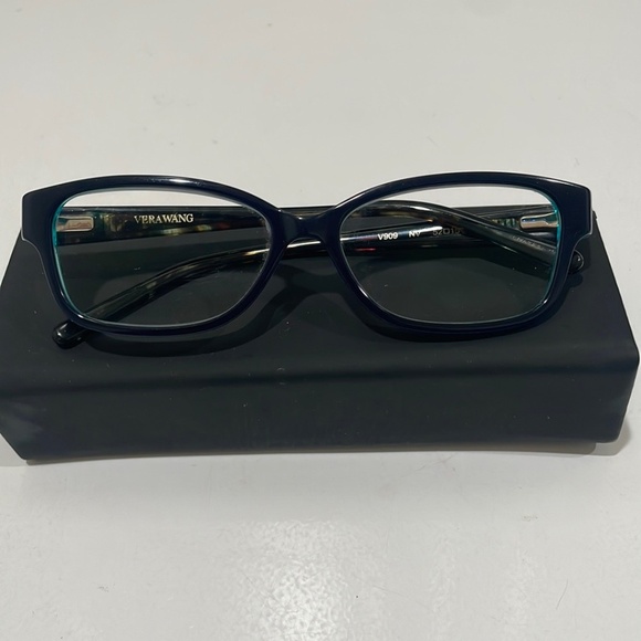 Vera Wang Glass Frames—BEAUTIFUL! Crystal Details—Excellent Condition! - Picture 1 of 7